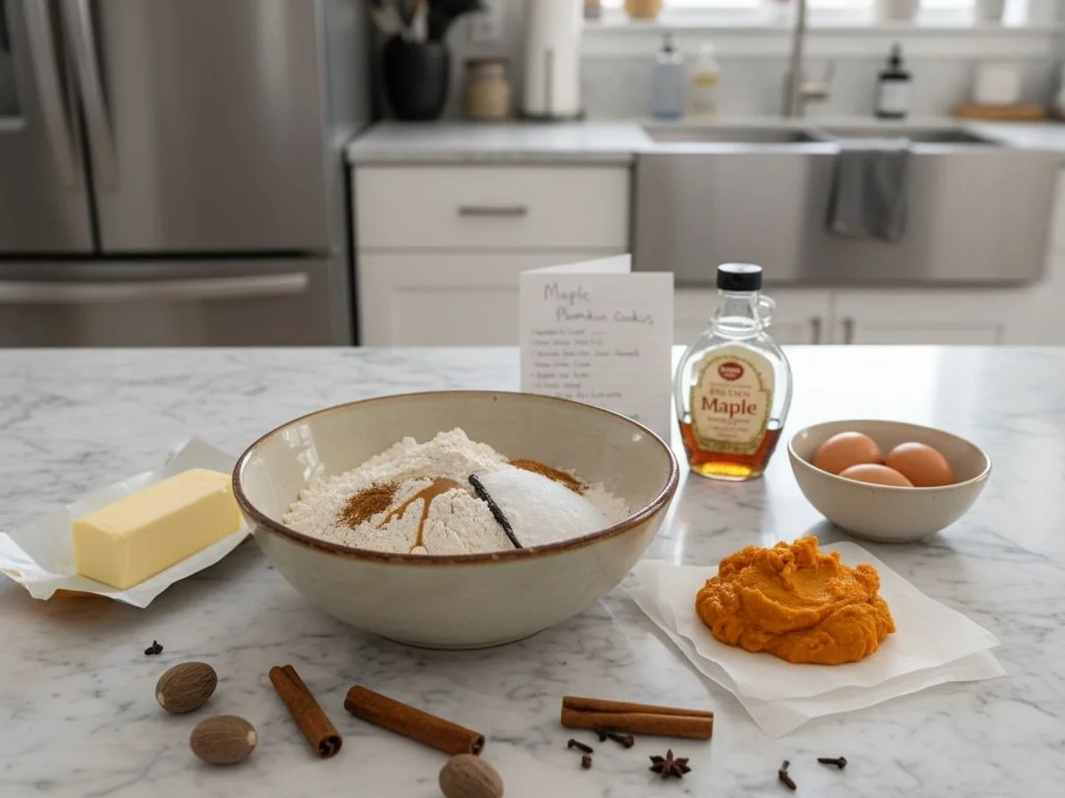 Maple Pumpkin Cookies: Soft, Spiced Autumn Bites - Image 2