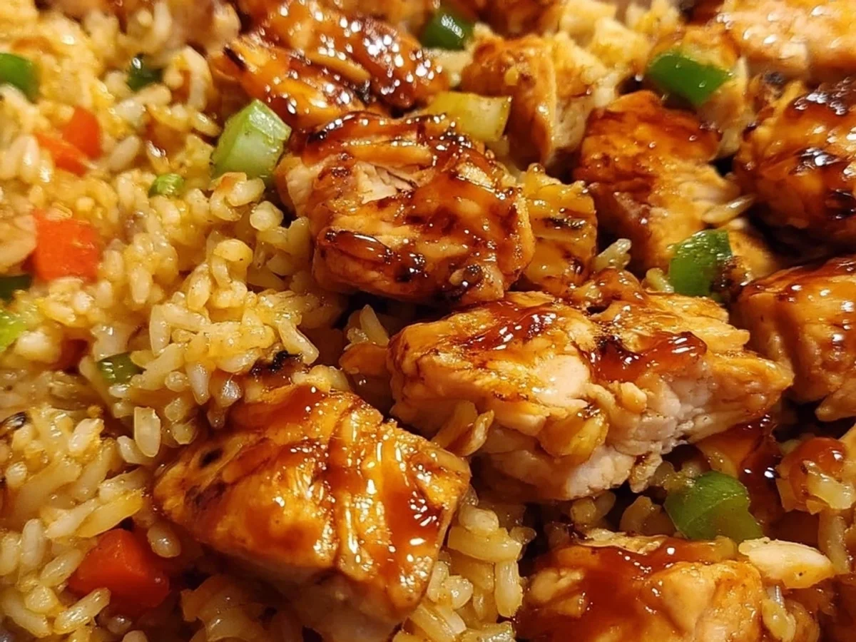 One-Pan Honey BBQ Chicken Rice for Easy Dinners - Image 1