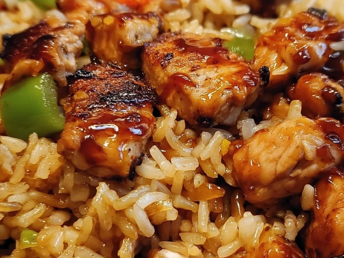 One-Pan Honey BBQ Chicken Rice for Easy Dinners - Image 2
