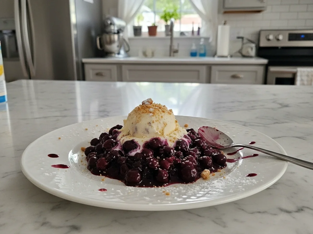 Quick Blueberry Compote: A Simple Dessert Hug - Image 1