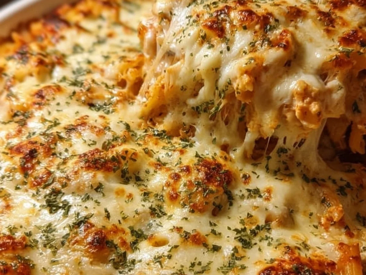 Quick Chicken Parmesan Casserole: Easy Weeknight Meal - Image 1