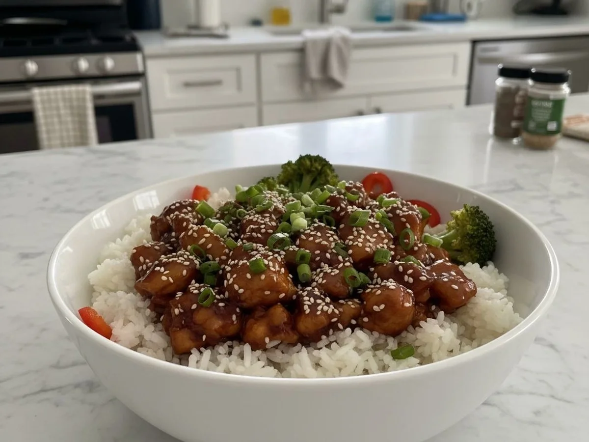 Quick Chicken Teriyaki Bowl: Weeknight Flavor Magic - Image 1