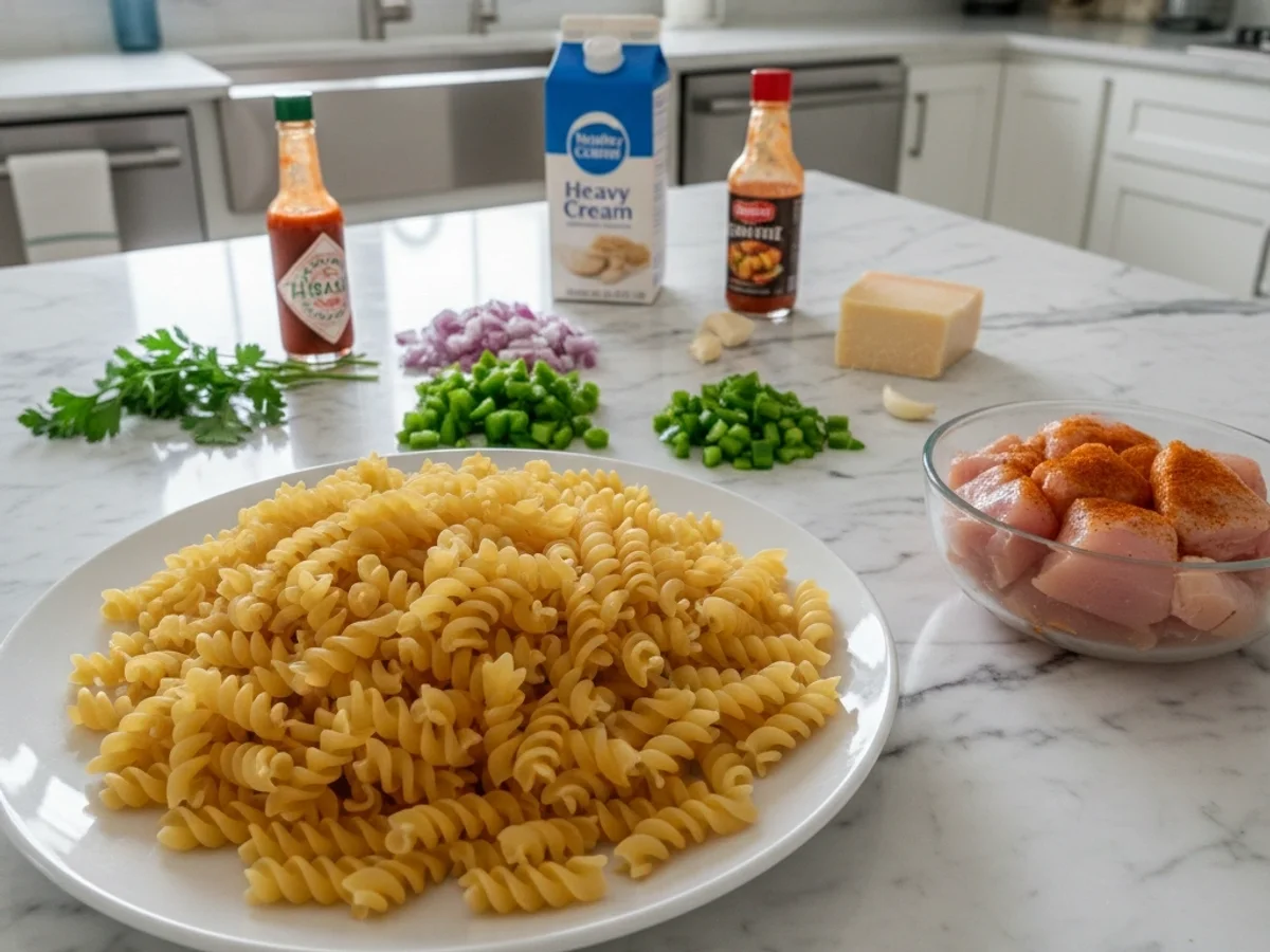 Quick Creamy Cajun Chicken Pasta Dinner - Image 2