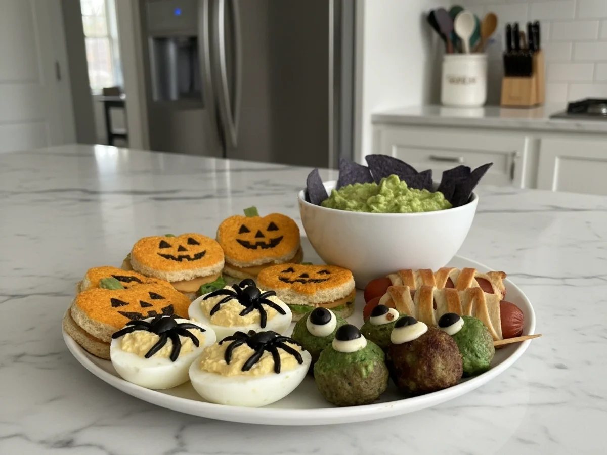 Quick Halloween Party Bites: Spooky Fun Snacks - Image 1