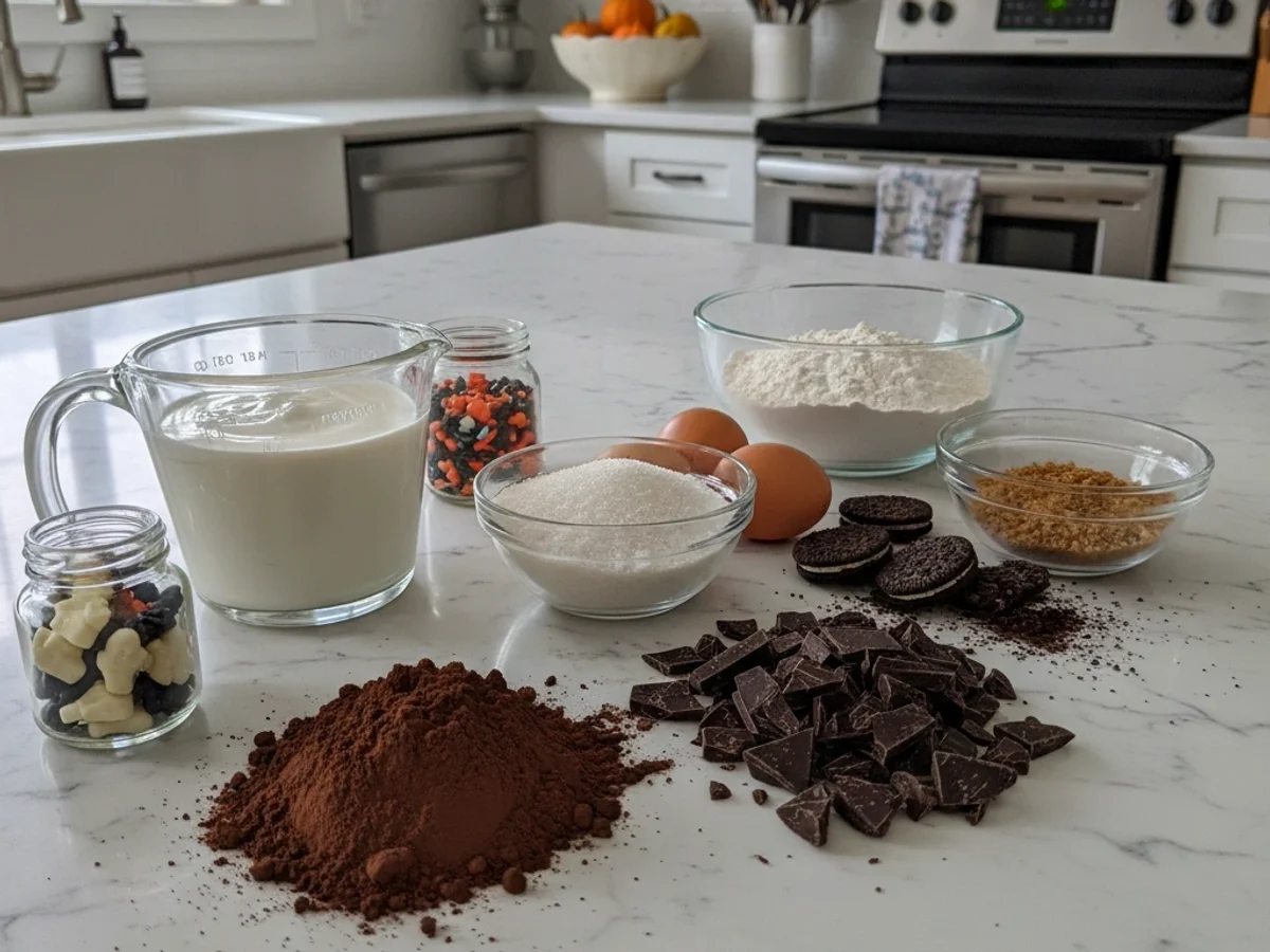 Rich Chocolate Halloween Dessert Cups: A Spooky Treat - Image 2