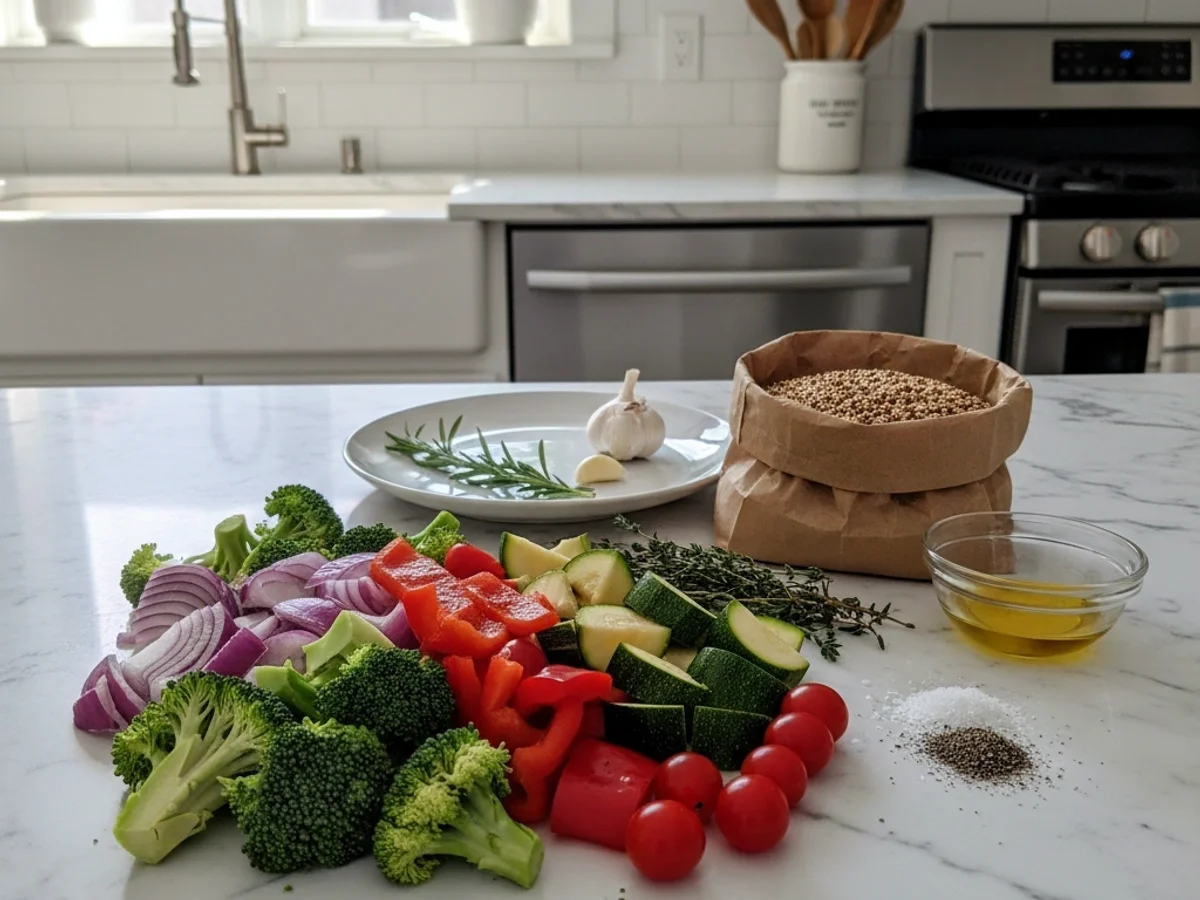 Roasted Veggie Quinoa Bowl: Wholesome & Flavorful Meal - Image 2