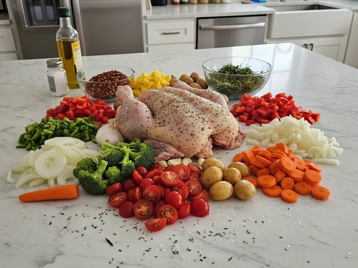 Rustic One-Pan Roasted Chicken & Veggies - Image 2
