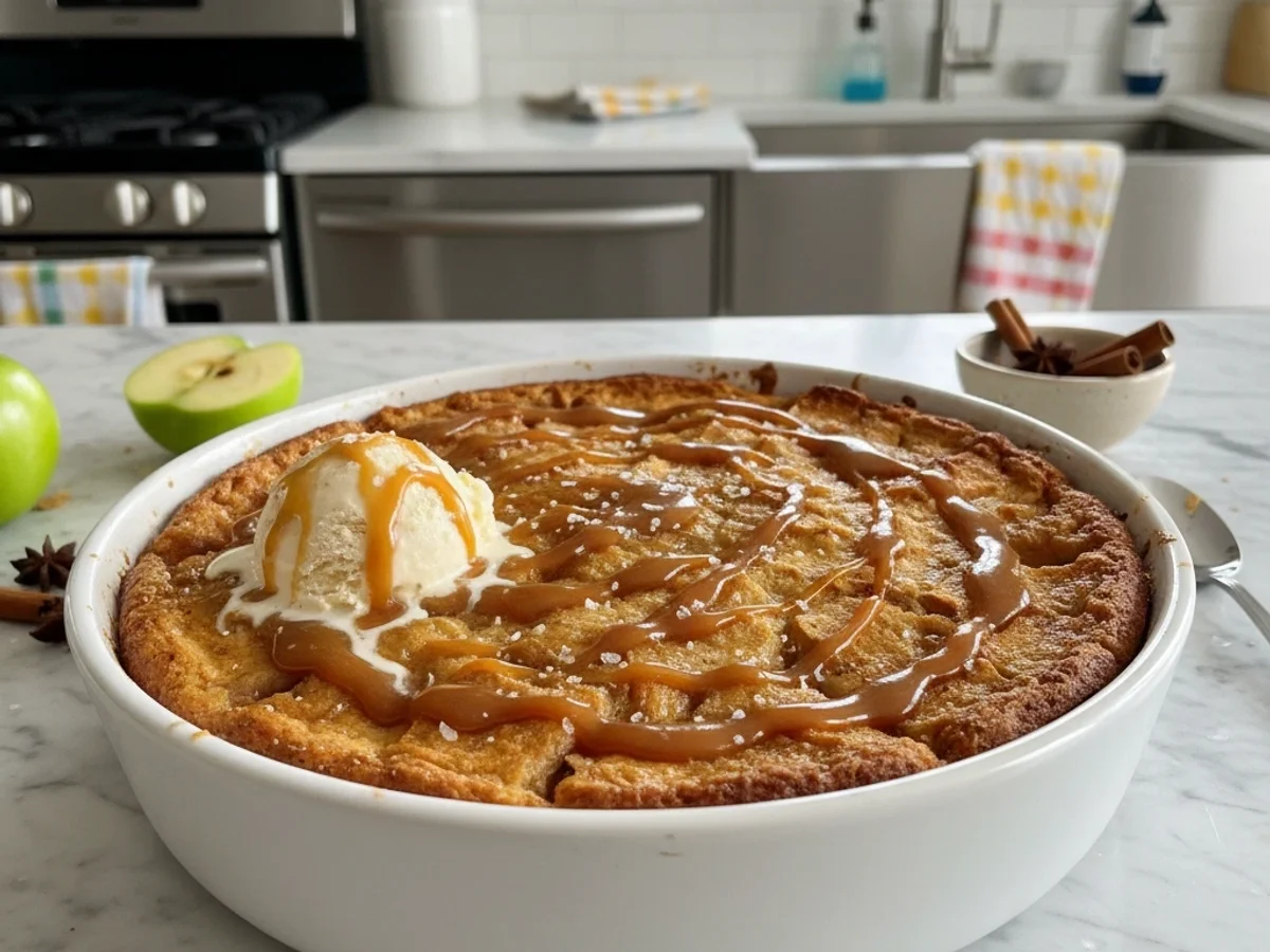 Salted Caramel Apple Bake: My Autumn Dessert Recipe - Image 1