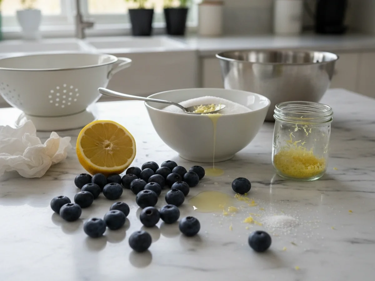 Simple Blueberry Compote: A Burst of Berry Sunshine - Image 2