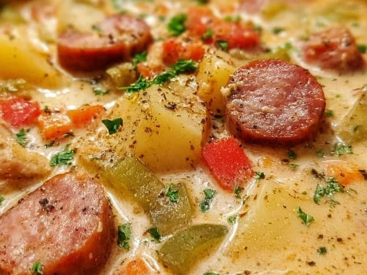 Slow Cooker Cajun Potato Soup - Image 2