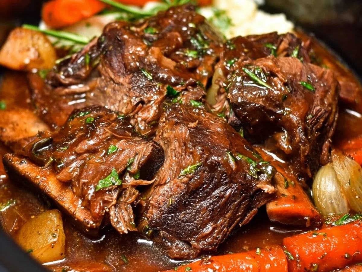 Slow Cooker Short Ribs: Easy Comfort Food Dinner Recipe - Image 2