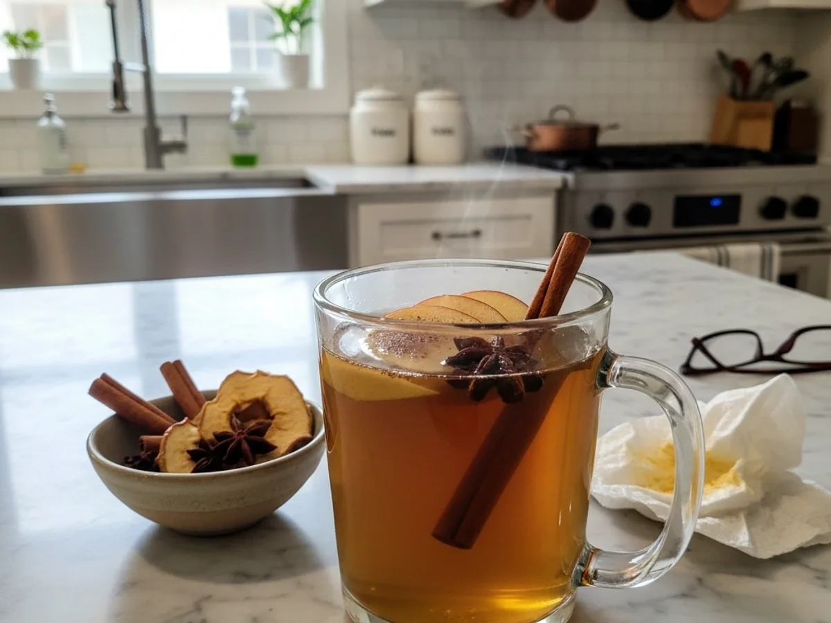 Spiced Apple Cider: A Simmered Orchard Delight - Image 1