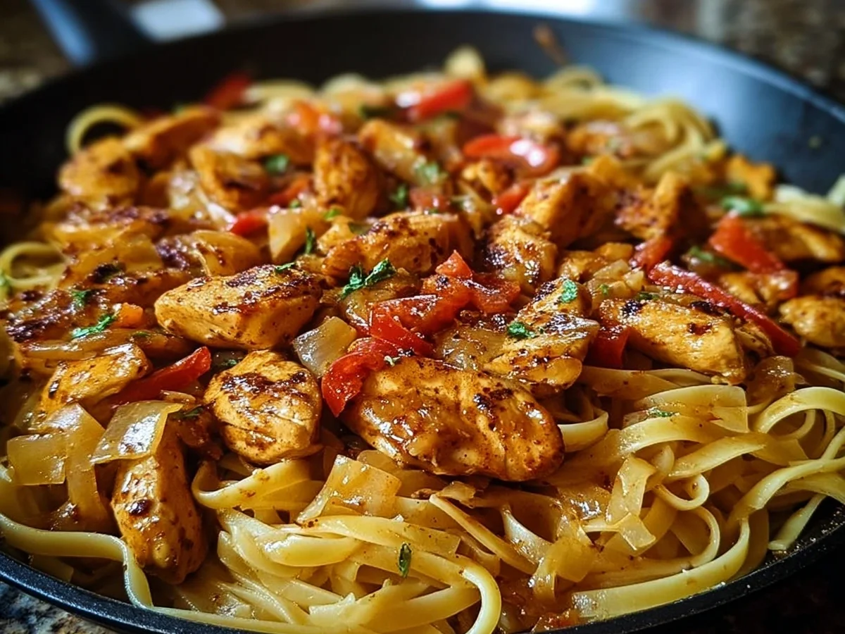 Spicy Cajun Chicken Linguine: One-Pan Wonder - Image 2