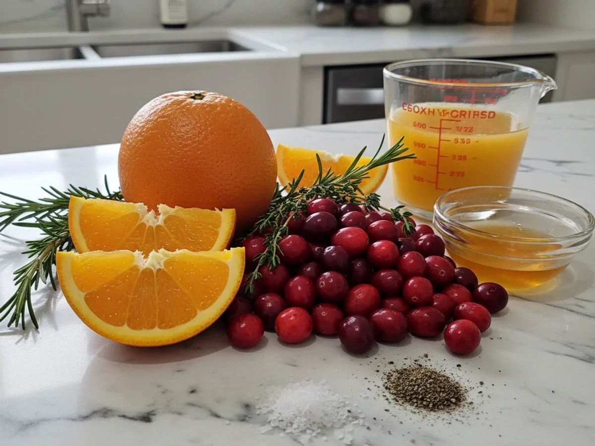Sweet & Tangy Cranberry Orange Roast: Festive Side - Image 1