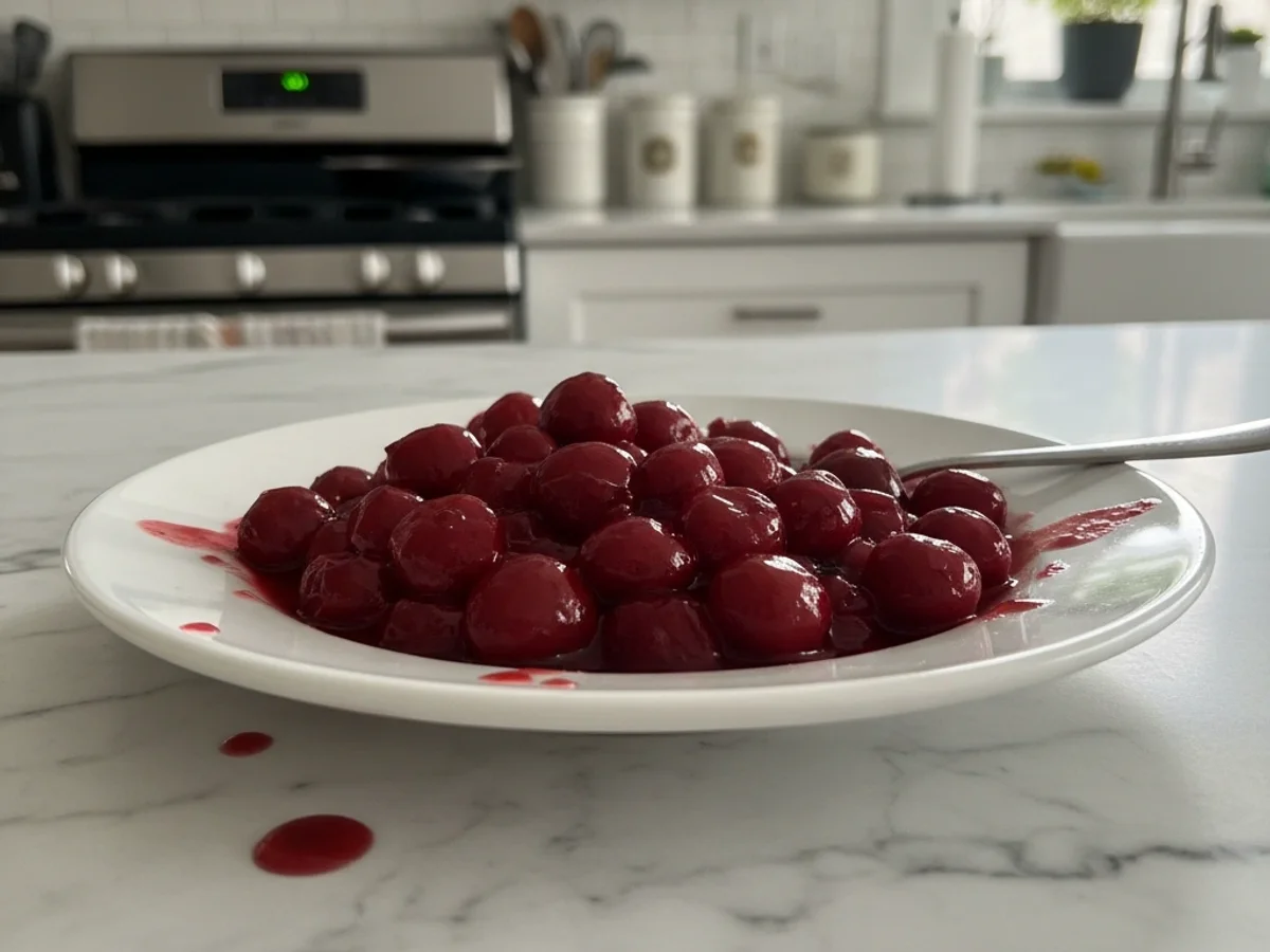 Tangy Fresh Cherry Sauce: Simple Summer Spoonfuls - Image 1