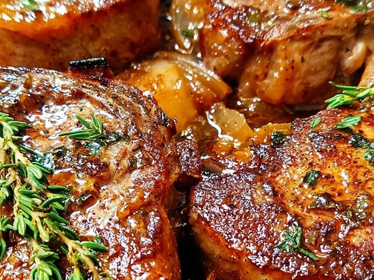 Tender Apple Butter Lamb Chops: A Fall Favorite - Image 1