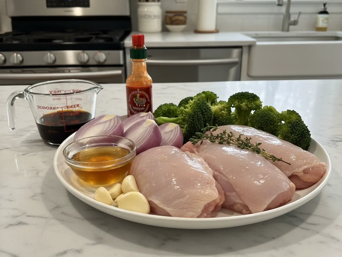 Tender Slow Cooker Honey Garlic Chicken Dinner - Image 1