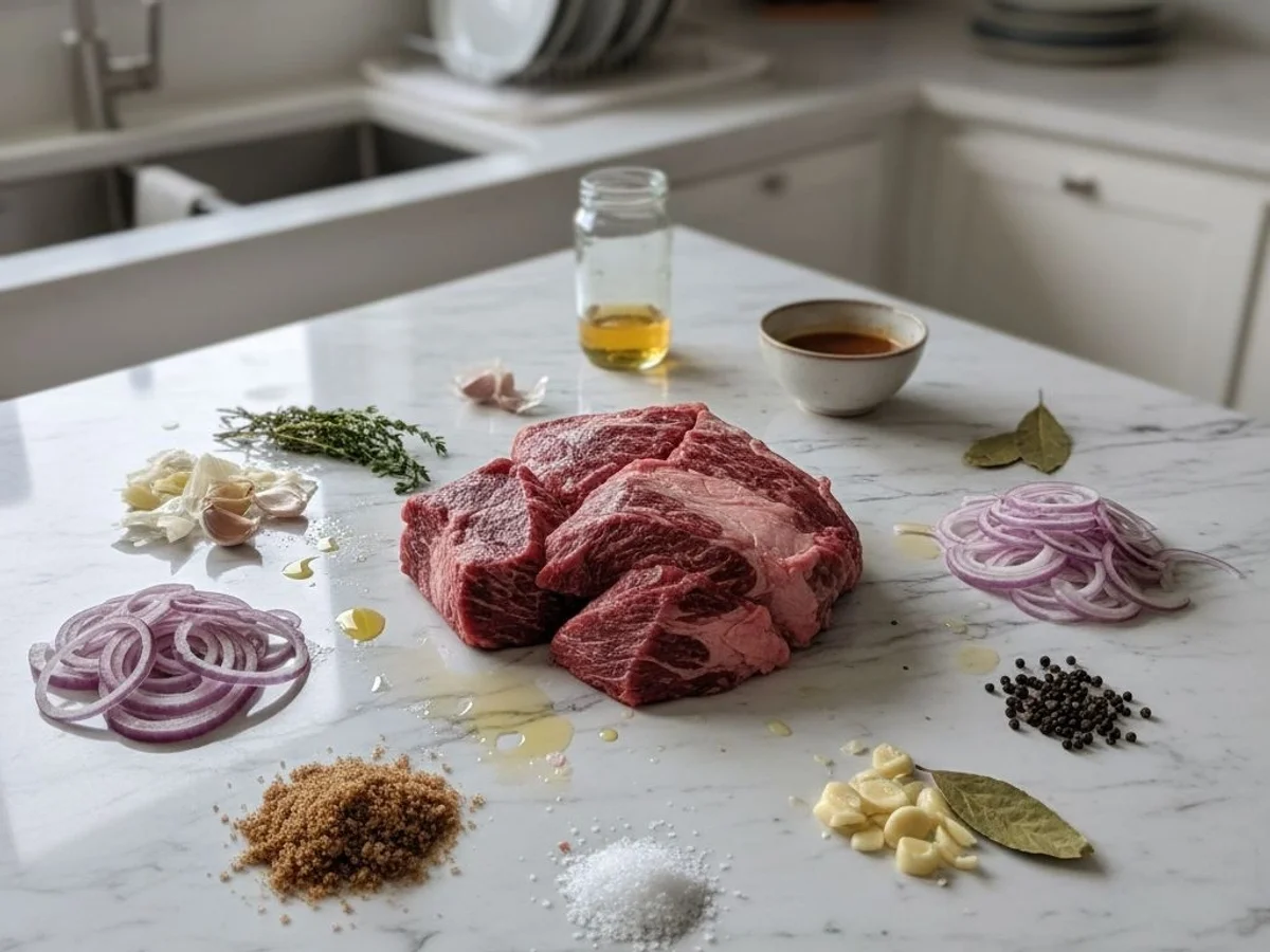 Tender Sweet Savory Caramelized Pulled Beef - Image 2