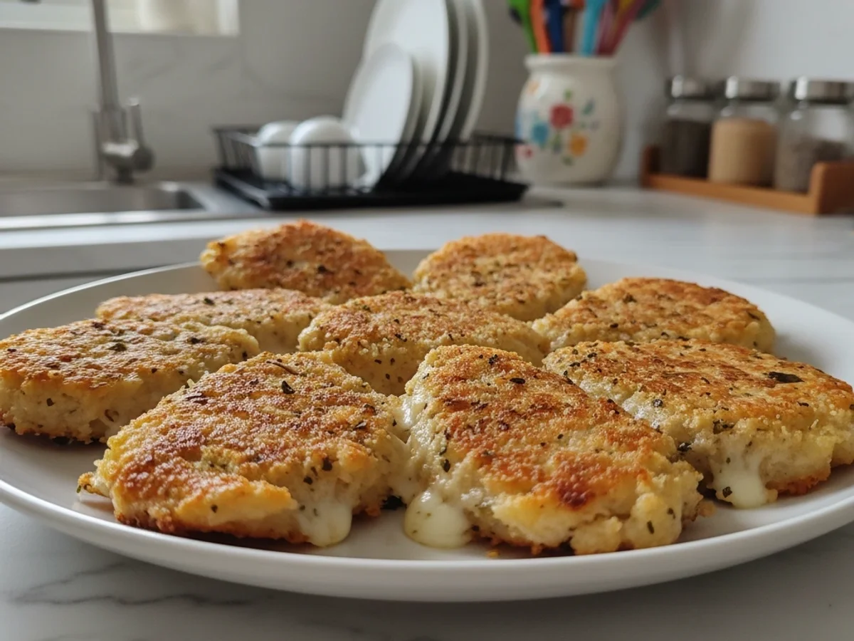 The Ultimate Crunchy Crispy Air Fryer Chicken & Mozzarella Wraps - Image 1