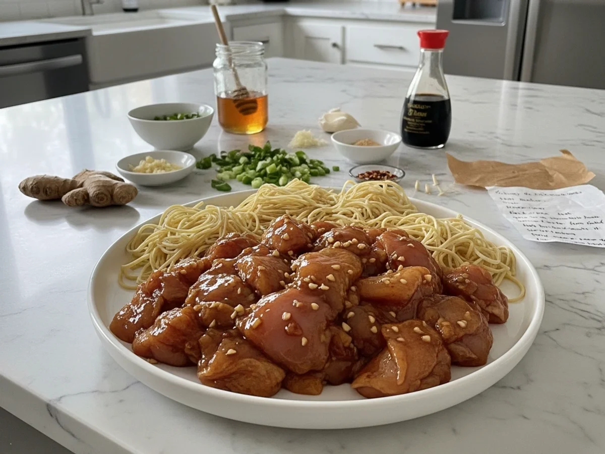The Ultimate Sticky Garlic Chicken Noodles: Your New Weeknight Favorite - Image 2