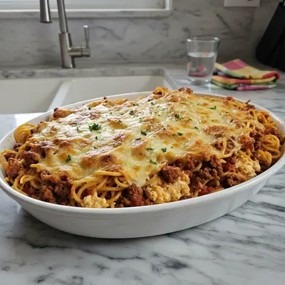 Baked Spaghetti: Rich Million Dollar Dinner