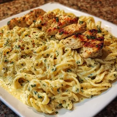 Creamy Garlic Parmesan Chicken Pasta (30-Minute)