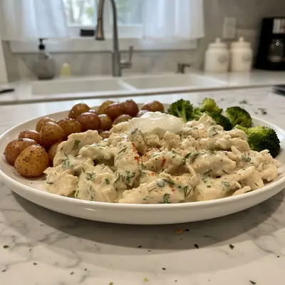 Creamy Ranch Chicken Dinner: Slow Cooker Comfort