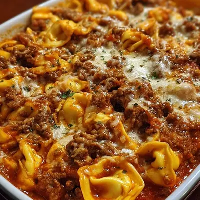 Easy Beefy Tortellini Bake: One-Pan Comfort