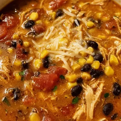 Easy Creamy Chicken Tortilla Soup