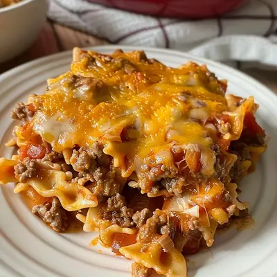 Easy Crock Pot Bowtie Casserole Recipe
