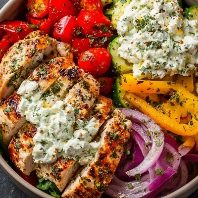 Flavorful Greek Chicken Bowls for Meal Prep