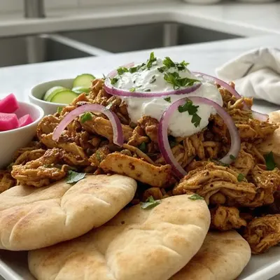 Flavorful Slow Cooker Chicken Shawarma: So Simple, So Delicious