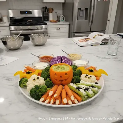 Fun Halloween Veggie Tray Ideas: Spooky, Simple, & Wholesome