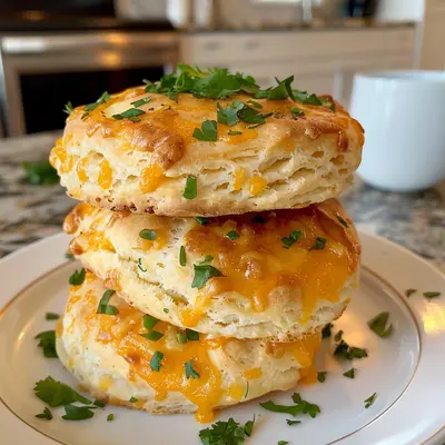 Green Chile Cheddar Biscuits
