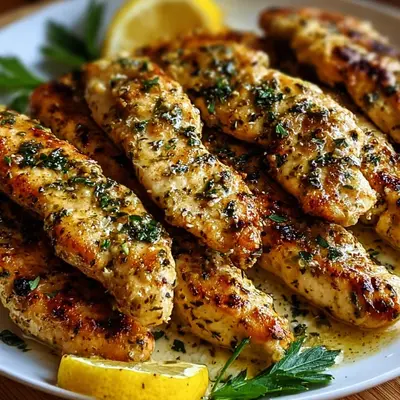 Healthy Greek Chicken Tenders: Juicy & Flavorful