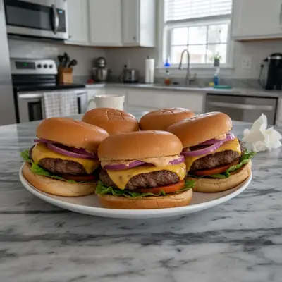 Hearty Hamburger Sandwiches: My Simple Skillet Supper