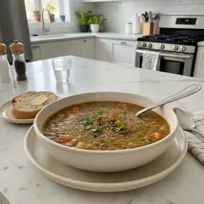 Hearty Homemade Lentil Soup for Weeknights