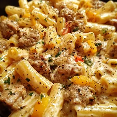 One Pot Creamy Cajun Sausage Pasta: Quick Weeknight Dinner