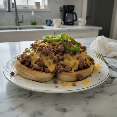 Philly Cheesesteak Sloppy Joes: A Weeknight Wonder