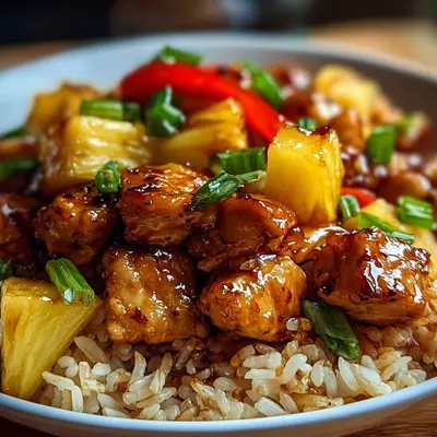Pineapple Chicken Rice: Sweet & Savory Dinner Recipe