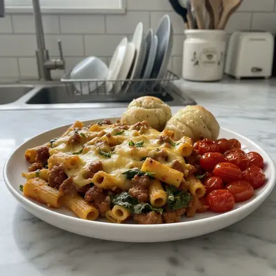 Quick Meal for Tired Nights: Zesty Sausage Pasta
