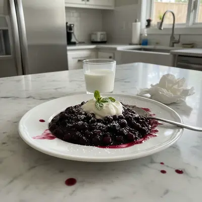 Simple Blueberry Compote: A Burst of Berry Sunshine