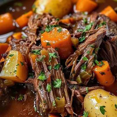 Simple Irresistible Crockpot Pot Roast & Veggies