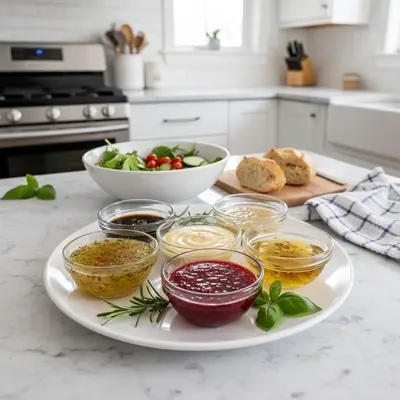 Simple Vinaigrette Dressings: Zesty Homemade Goodness