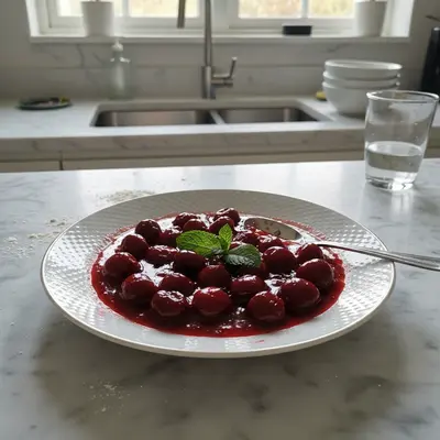 Tangy Fresh Cherry Sauce: Simple Summer Spoonfuls