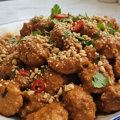 The Ultimate Crockpot Thai Peanut Chicken: Effortless & Flavorful!