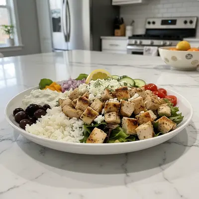 The Ultimate Greek Chicken Bowls: Easy Clean Eating Meal Prep