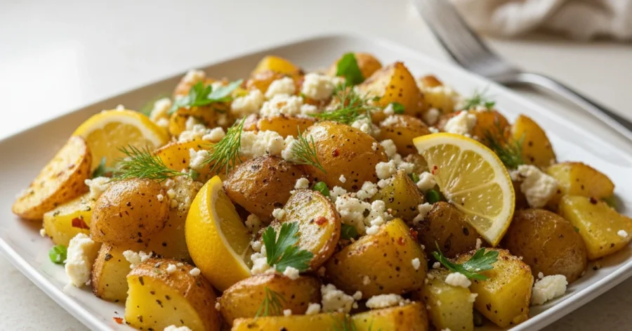 Amazing Greek Feta Roasted Potatoes: Your New Favorite Side Dish