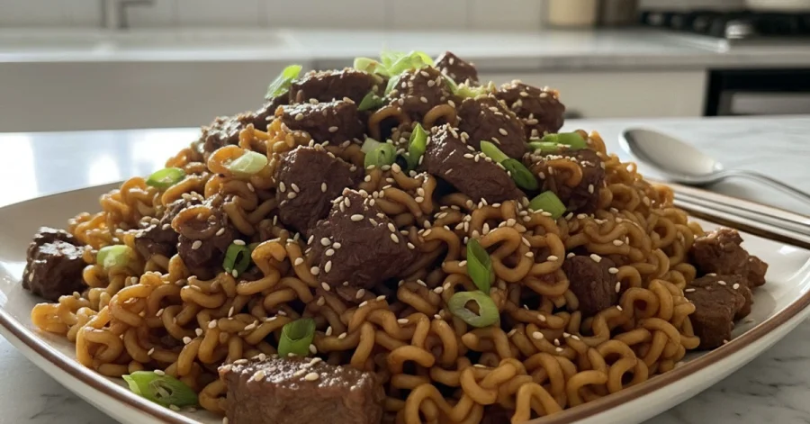 Cozy Korean Beef Noodles: Slow Cooker Comfort Your Family Will Love