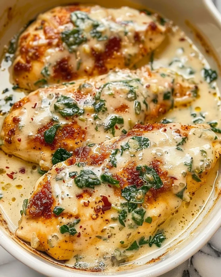 Creamy Baked Chicken Breasts: A Weeknight Hug